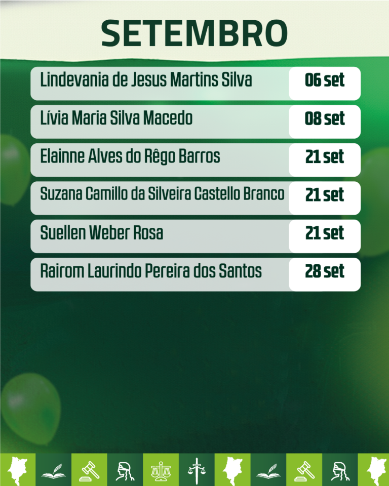 Aniversariante de Março